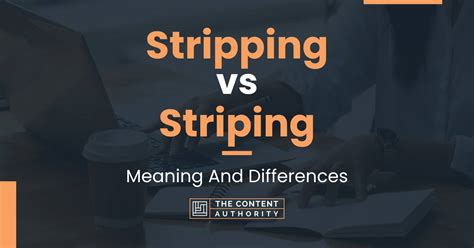stripping meaning in tagalog
